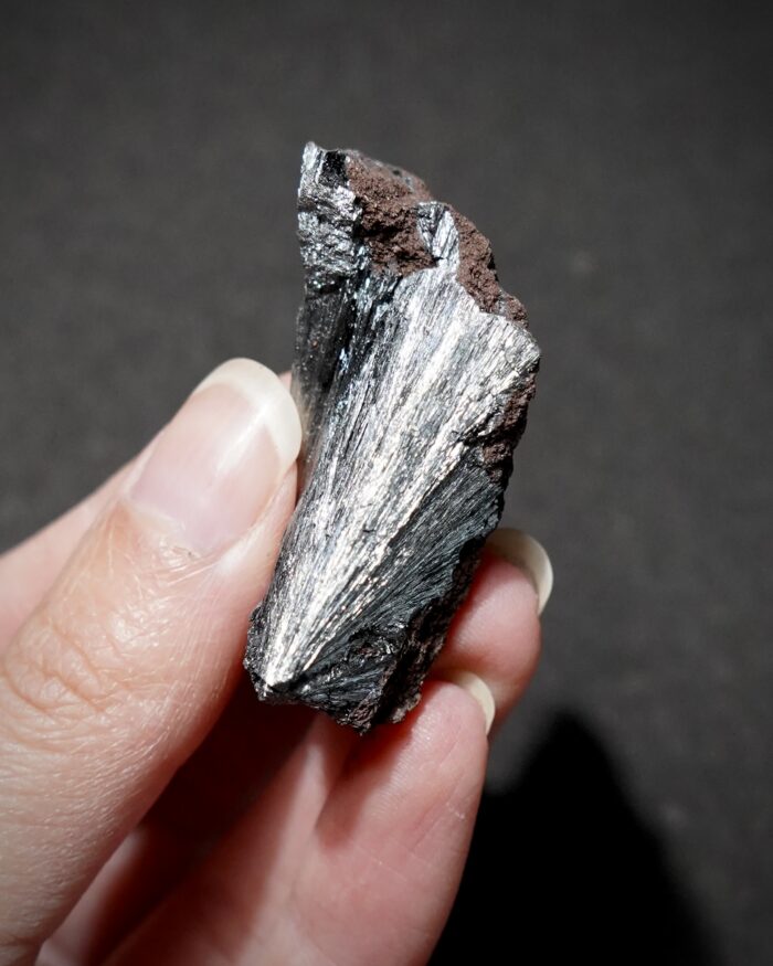 Pyrolusite - Imini Mine, Morocco