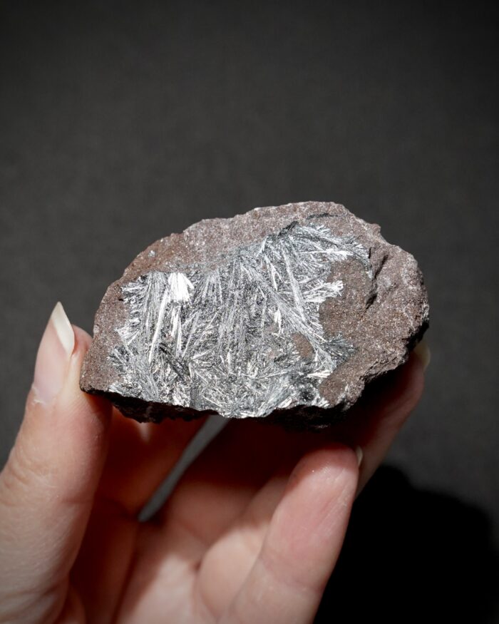 Pyrolusite - Imini Mine, Morocco