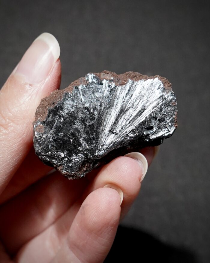 Pyrolusite - Imini Mine, Morocco