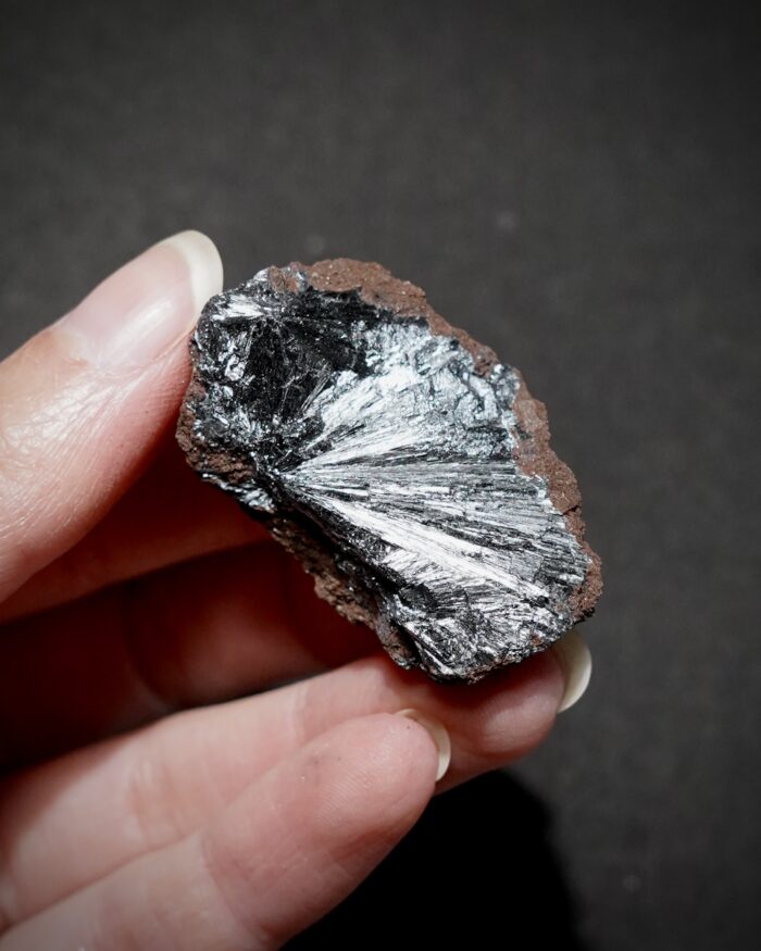 Pyrolusite - Imini Mine, Morocco